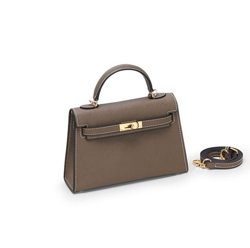 Rivora | Signature Mini Handbag Women's Structured Top Handle Bag