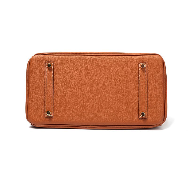 Rivora | Tan Textured Handbag Classic & Timeless