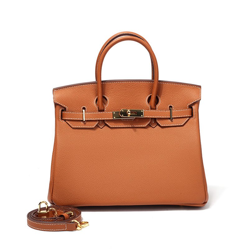 Rivora | Tan Textured Handbag Classic & Timeless