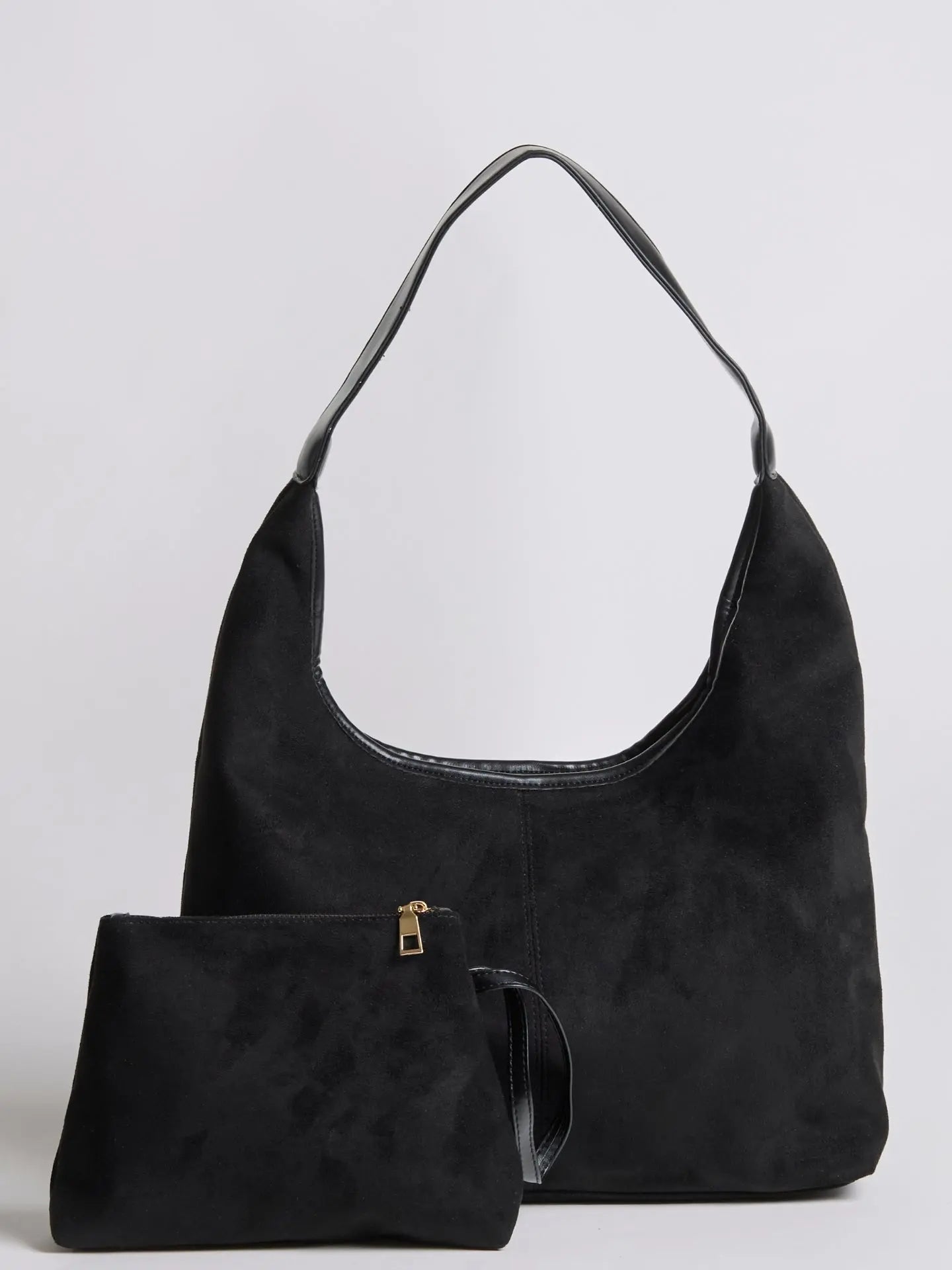 Rivora | Minimal Vegan Suede Hobo Bag Timeless & Chic