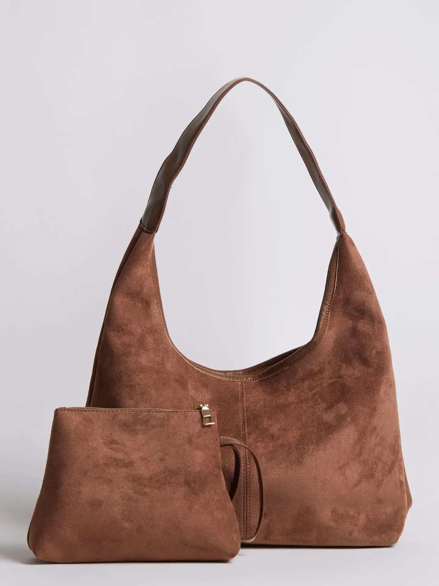 Rivora | Minimal Vegan Suede Hobo Bag Timeless & Chic