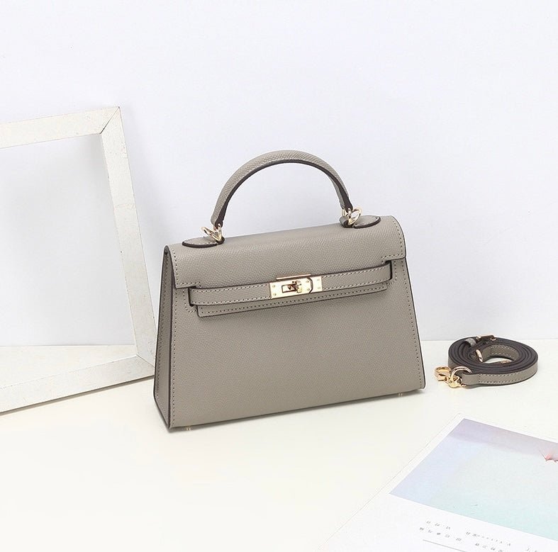 Rivora | Signature Mini Handbag Women's Structured Top Handle Bag