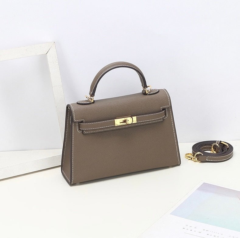 Rivora | Signature Mini Handbag Women's Structured Top Handle Bag