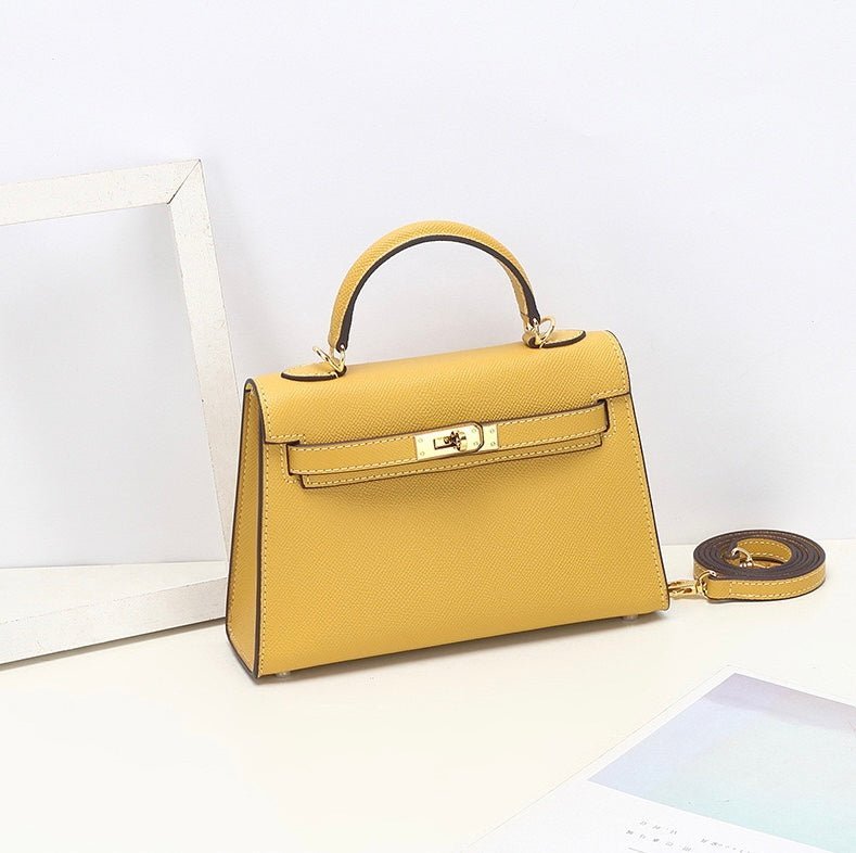 Rivora | Signature Mini Handbag Women's Structured Top Handle Bag