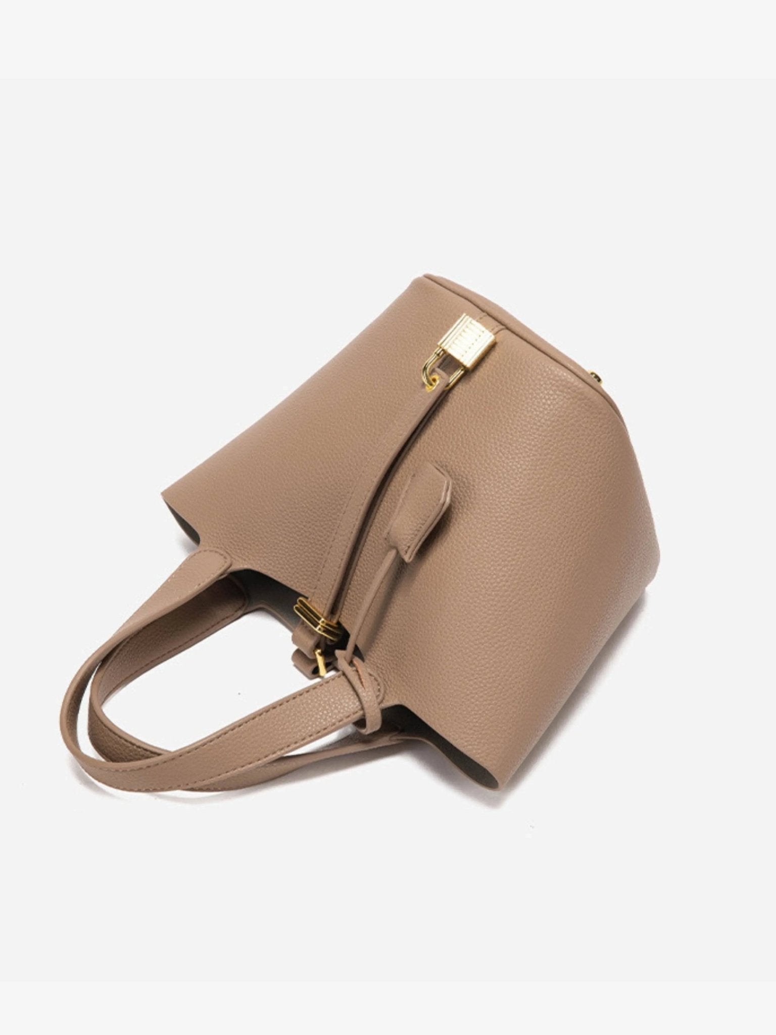 Rivora | Luxe Faux Leather Bucket Bag Timeless & Elegant
