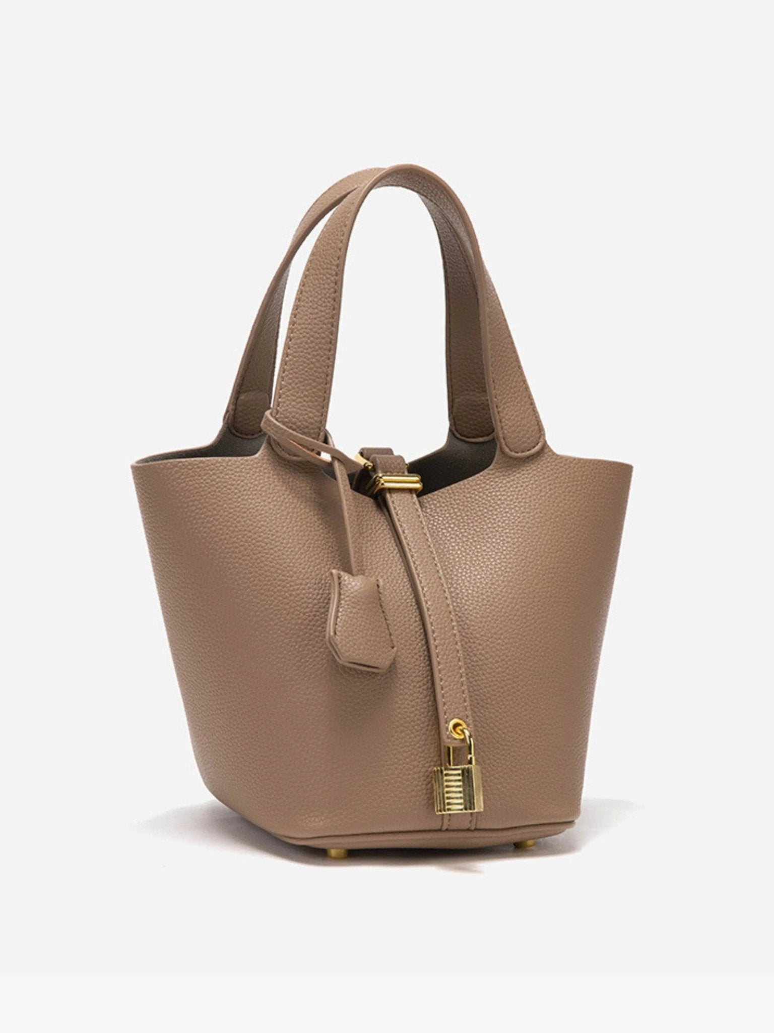 Rivora | Luxe Faux Leather Bucket Bag Timeless & Elegant