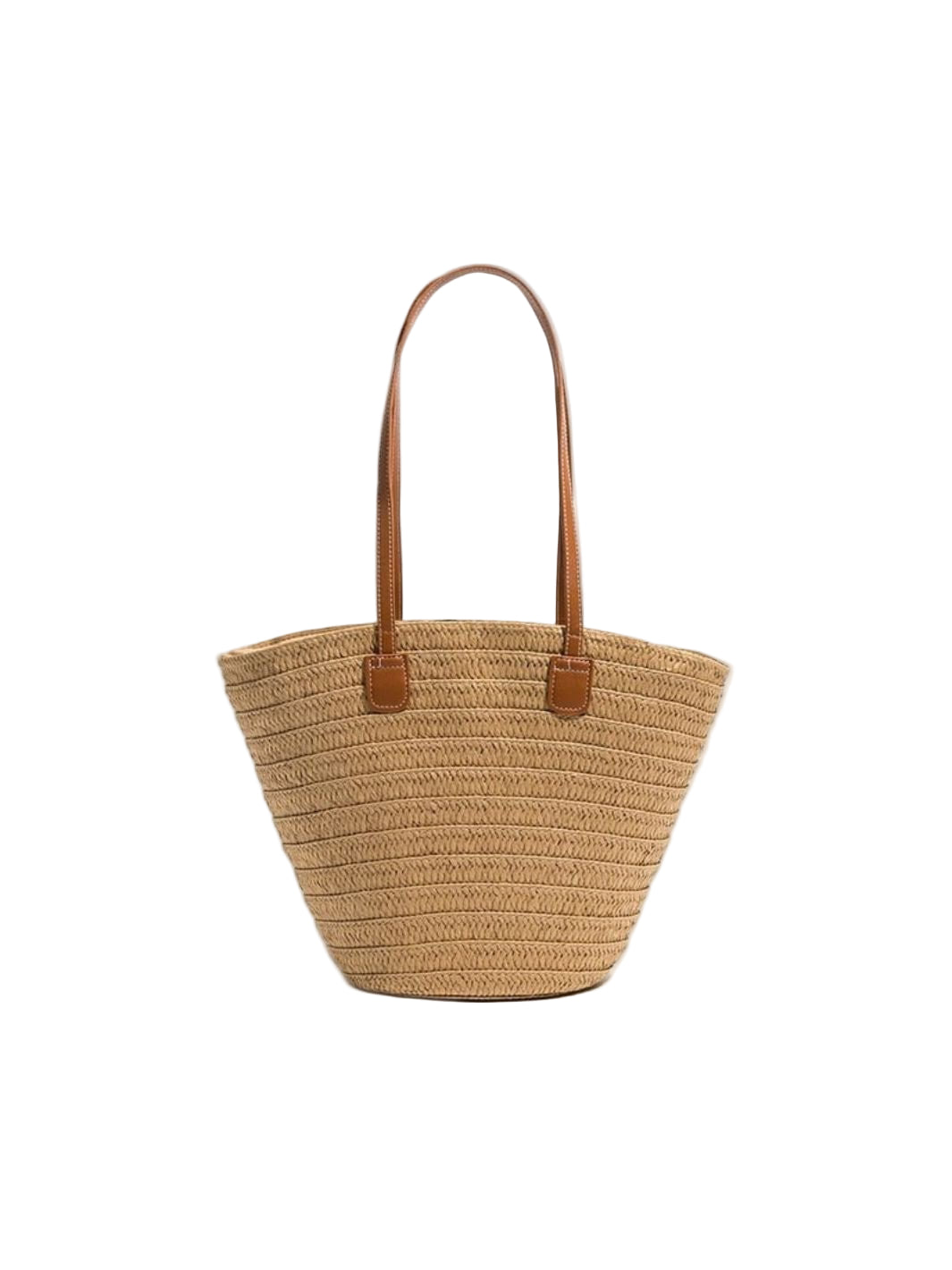 Rivora | Classic Straw Tote Woven Handbag