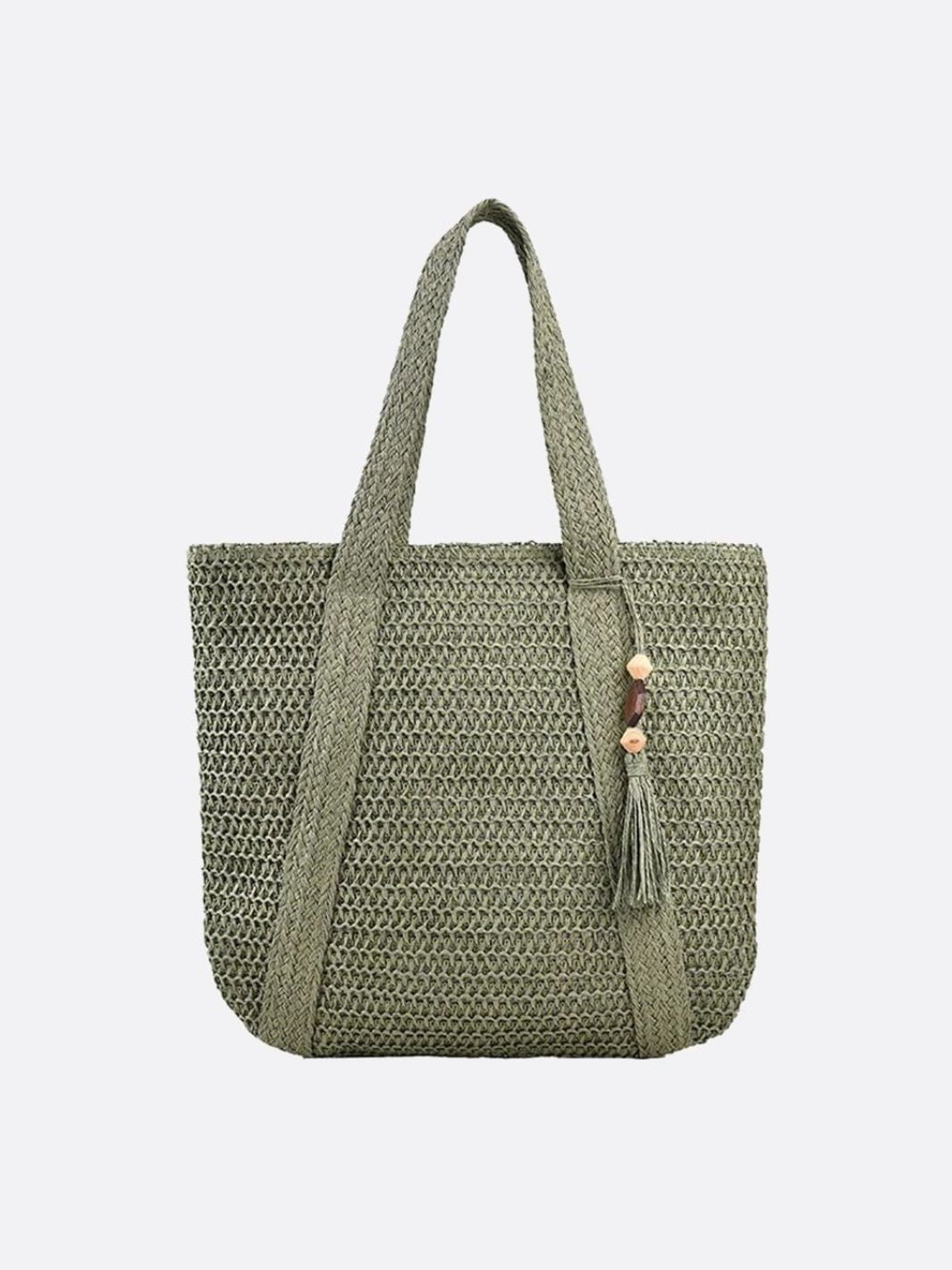 Rivora | Tote Bag with Tassel Detail Casual Everyday Handbag