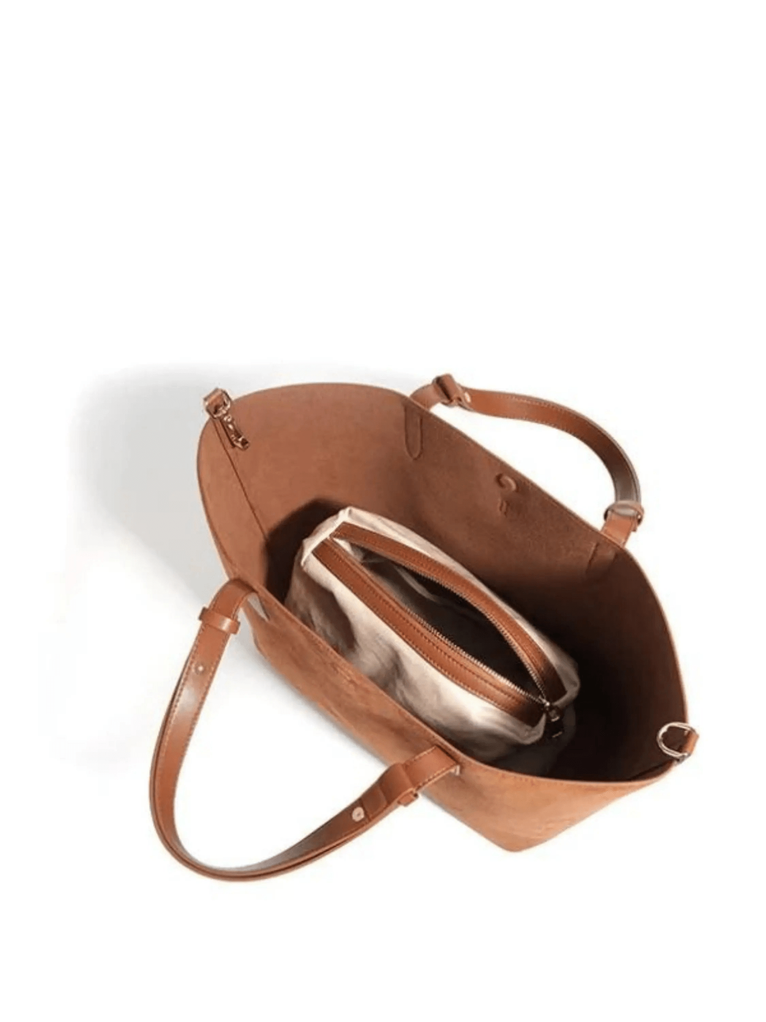 Rivora | Elegant Vegan Suede Tote Bag A Timeless Classic