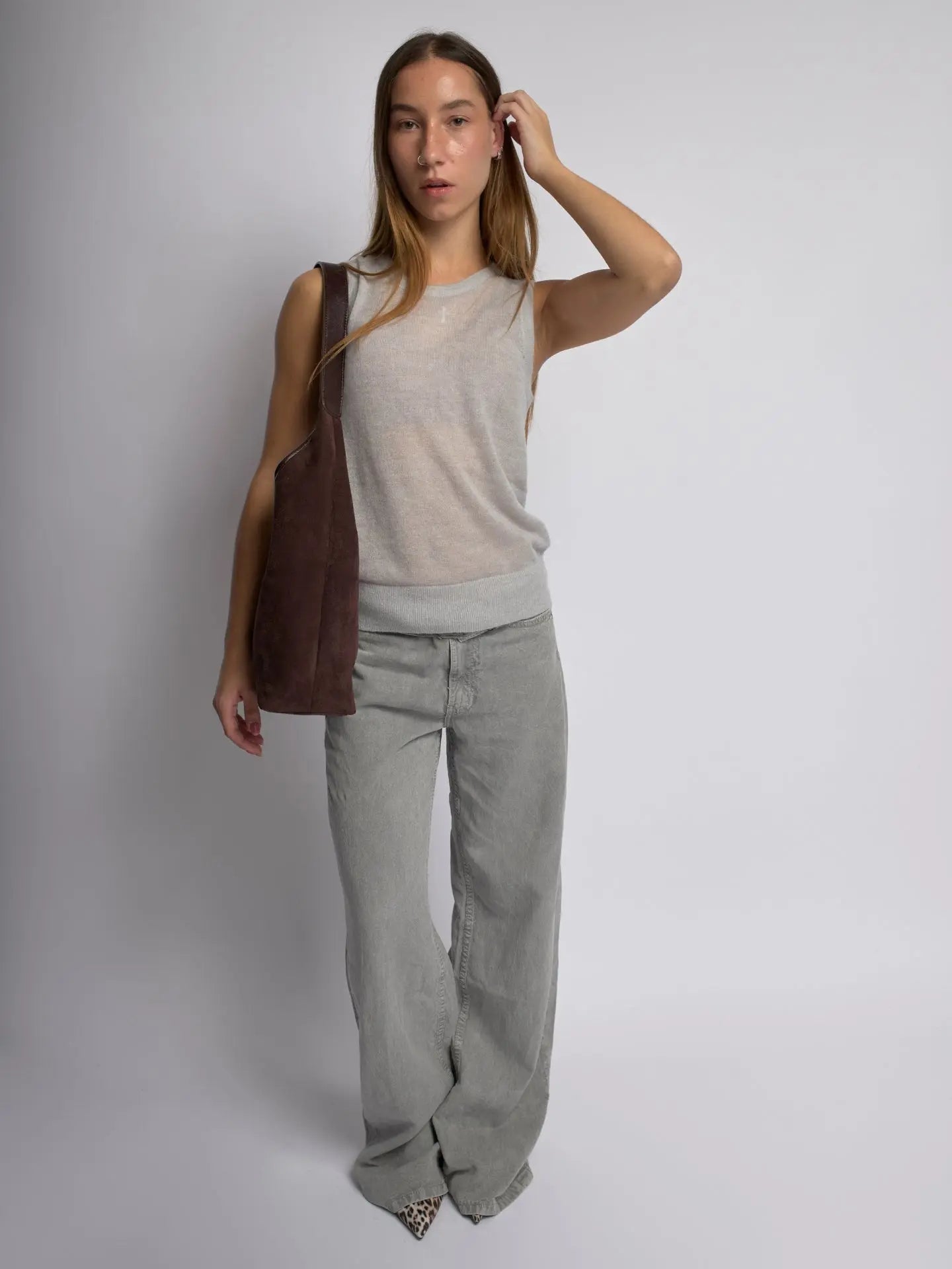 Rivora | Minimal Vegan Suede Hobo Bag Timeless & Chic