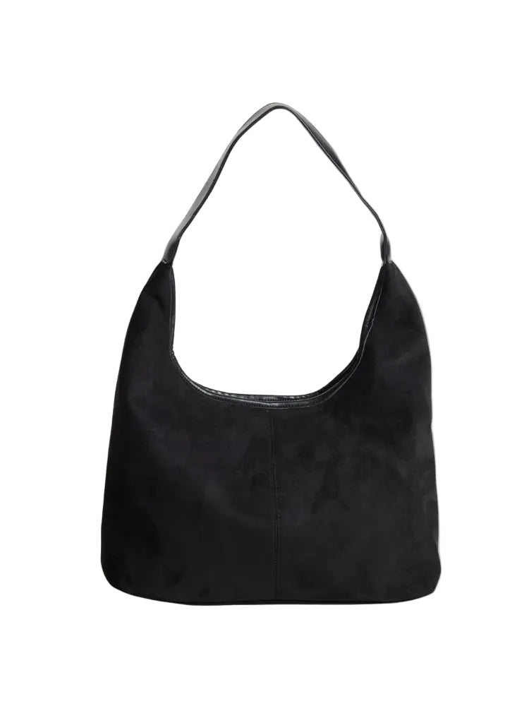 Rivora | Minimal Vegan Suede Hobo Bag Timeless & Chic