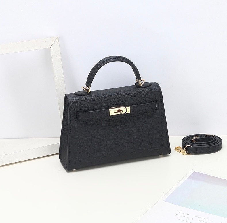 Rivora | Signature Mini Handbag Women's Structured Top Handle Bag