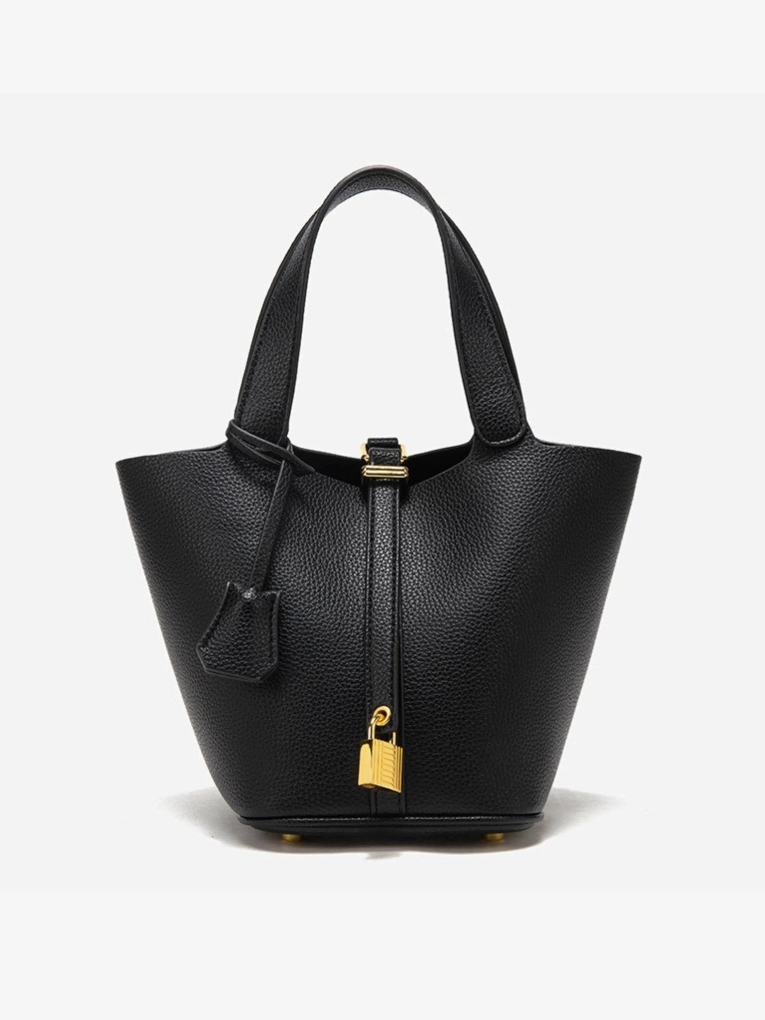 Rivora | Luxe Faux Leather Bucket Bag Timeless & Elegant