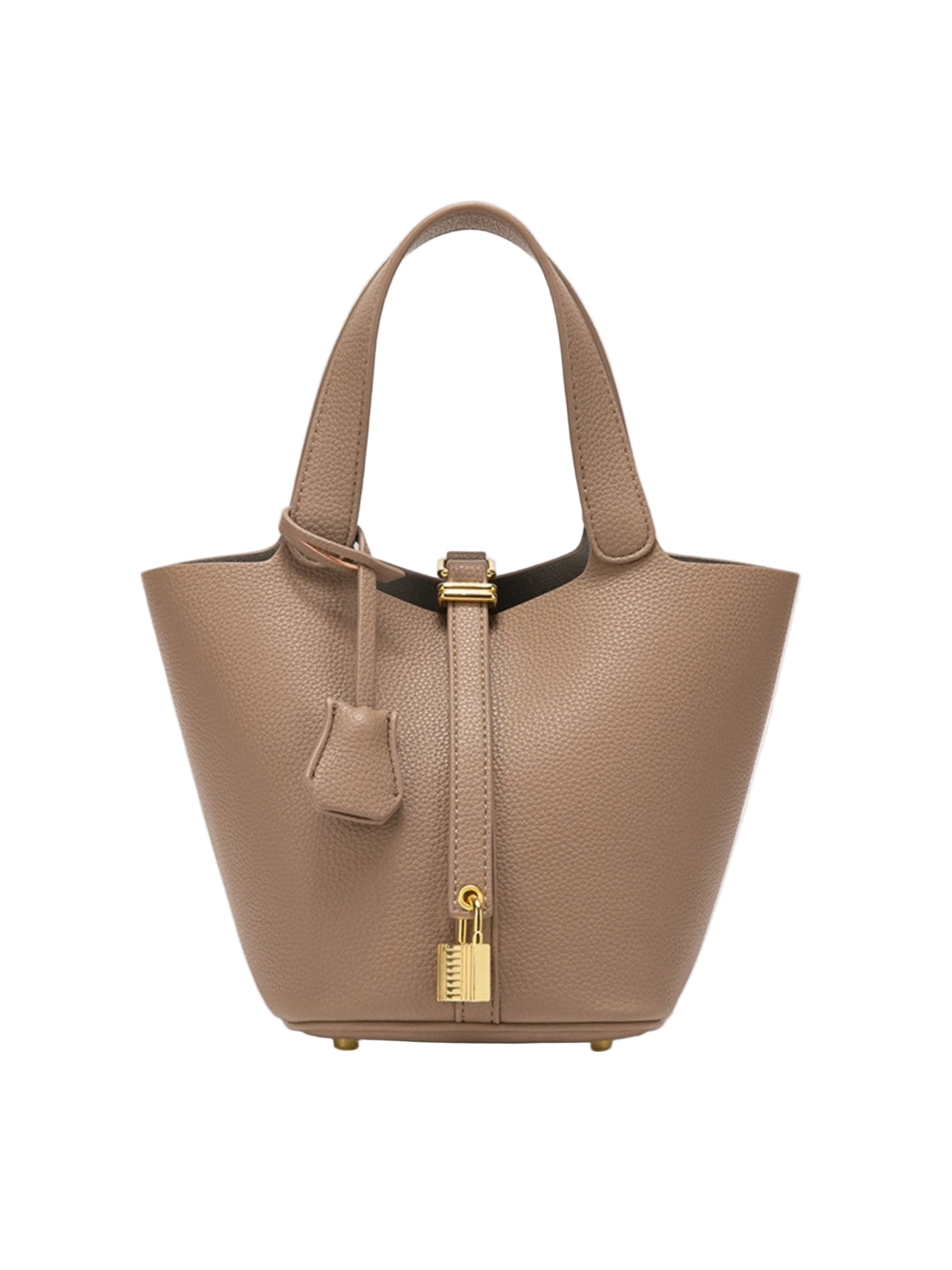 Rivora | Luxe Faux Leather Bucket Bag Timeless & Elegant