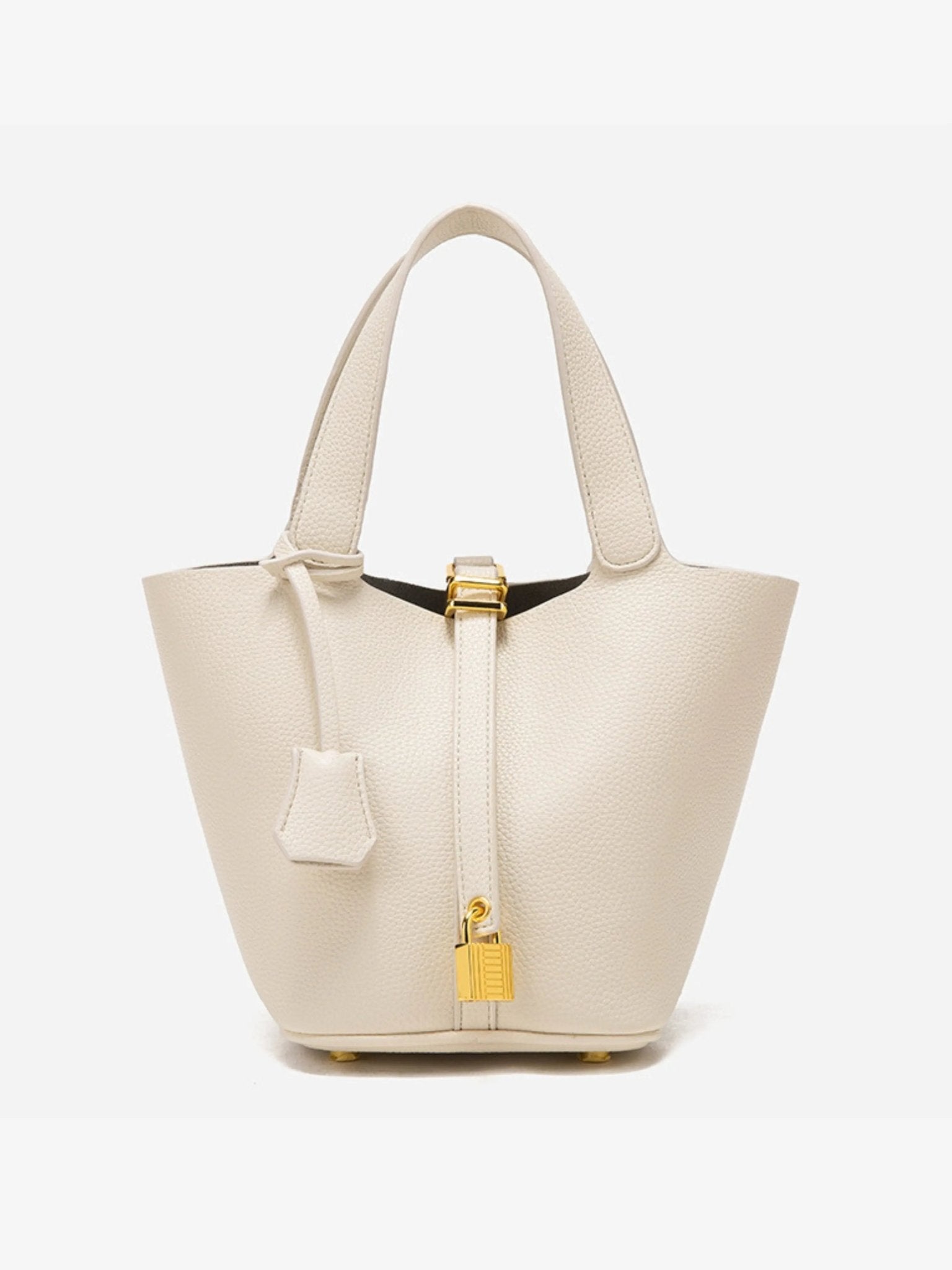 Rivora | Luxe Faux Leather Bucket Bag Timeless & Elegant