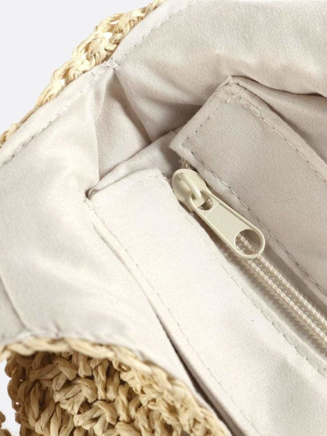 Rivora | Soft Straw Tote Slouchy Woven Shoulder Bag