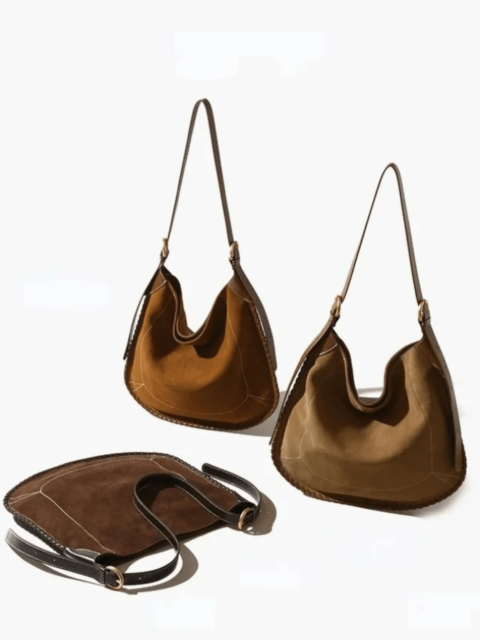 Rivora | Luxe Faux Hobo Bag Effortlessly Chic